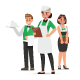 Staff management for bakery software